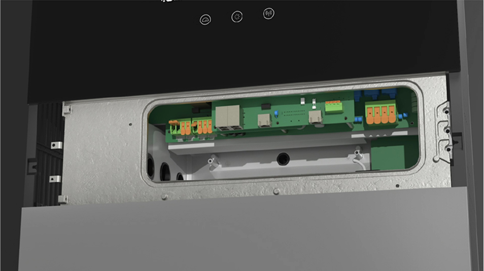 HiOne quick installation components including spring terminals and pluggable data sticks HiOne quick installation components including spring terminals and pluggable data sticks