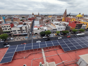 Historic Mexican hotel -hoymiles solar installation case 1