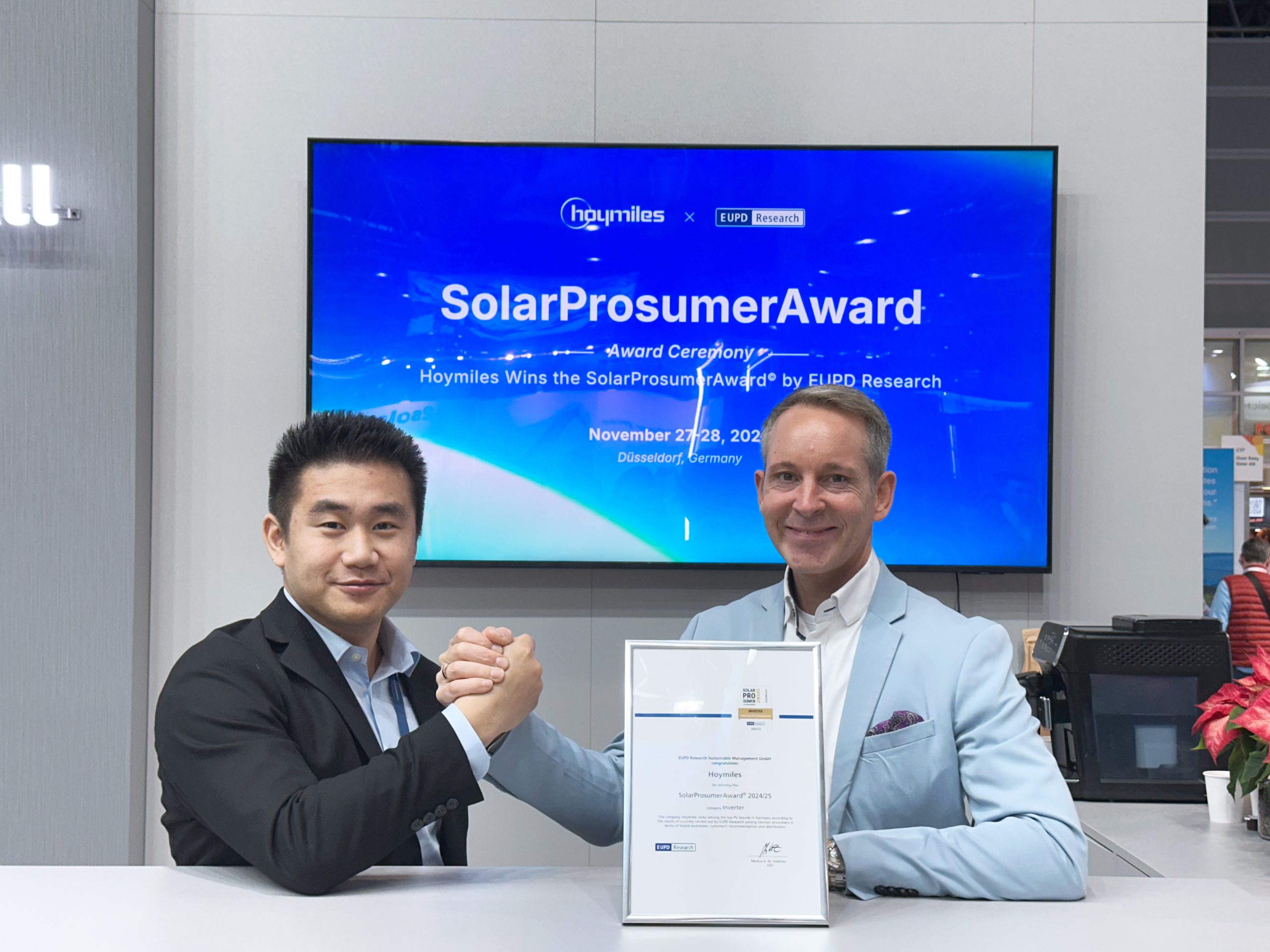 Re-awarded as Germany’s Top PV Brand, Hoymiles Shines at Solar Solution Düsseldorf 2024